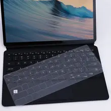 Galaxy Tab S7+/S7FE/S8+/S9+/S10+用 キーボード保護フィルム【TPU製・クリア・極薄・Bluetooth対応】