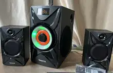 Bluetooth対応の多媒体スピーカー【高出力・重低音・TFカード・USB・FMラジオ機能】