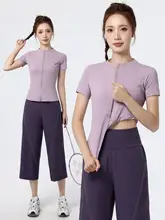 夏用ランニングウェア【女性用・半袖・速乾・透湿・後ろポケット付き】（セットアップ対応）