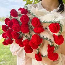 バラの花束デザイン毛布【オフィス用・お昼寝・ソファー＆ベッド用】