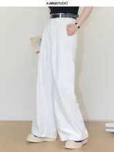 ラフな直線シルエットのデニムパンツ【ゆったりしたフィット感・大きいサイズ・ストレートレッグ】