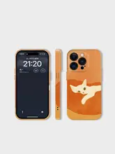 可愛い猫デザインのiPhoneケース【温かみのあるスタイル・女性向け・韓国風】