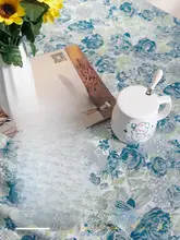 高級感のある牡丹柄テーブルクロス【華やかでエレガント・撮影背景に最適】