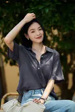 快適な着心地！通気性の良いリネン混ショートスリーブシャツ