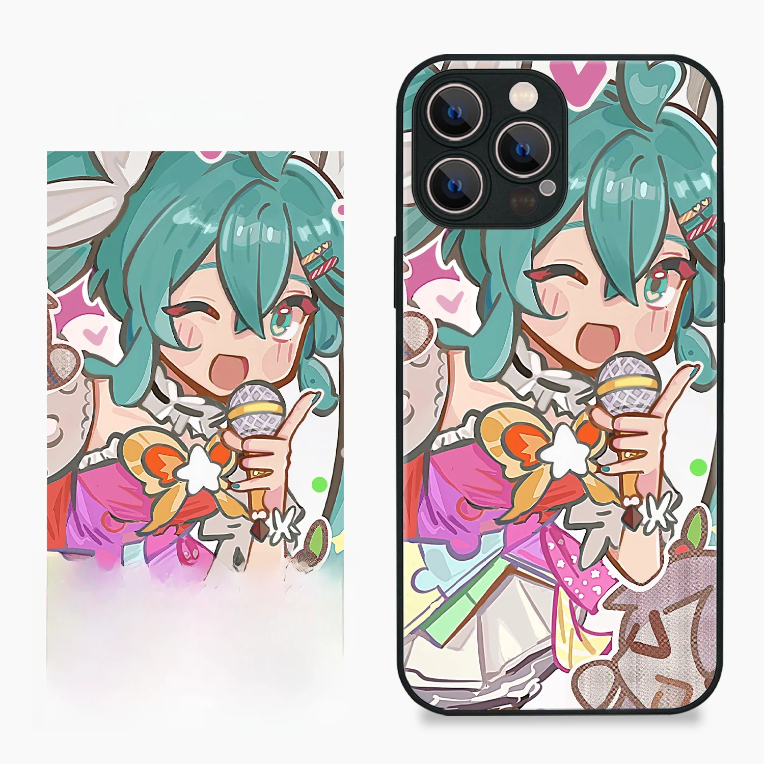 多動児童とのコラボスマートフォンケース：9397号列车のキャラクターイラストが特徴