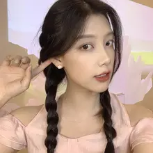 夏用 ピンク桜モチーフの小型イヤリング【簡約デザイン・フラワー・耳穴不要】