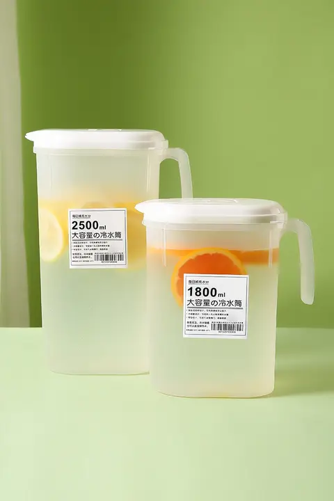 大容量冷水壺【家用・耐熱プラスチック・夏季用】