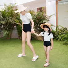 親子用 女の子用ワンピース水着【可愛いプリンセスデザイン・ビーチ用・女児用】