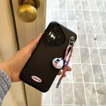 磁気吸着のフィルム付きスマートフォンケース【ショルダーストラップ付き・防落下・華奢感】