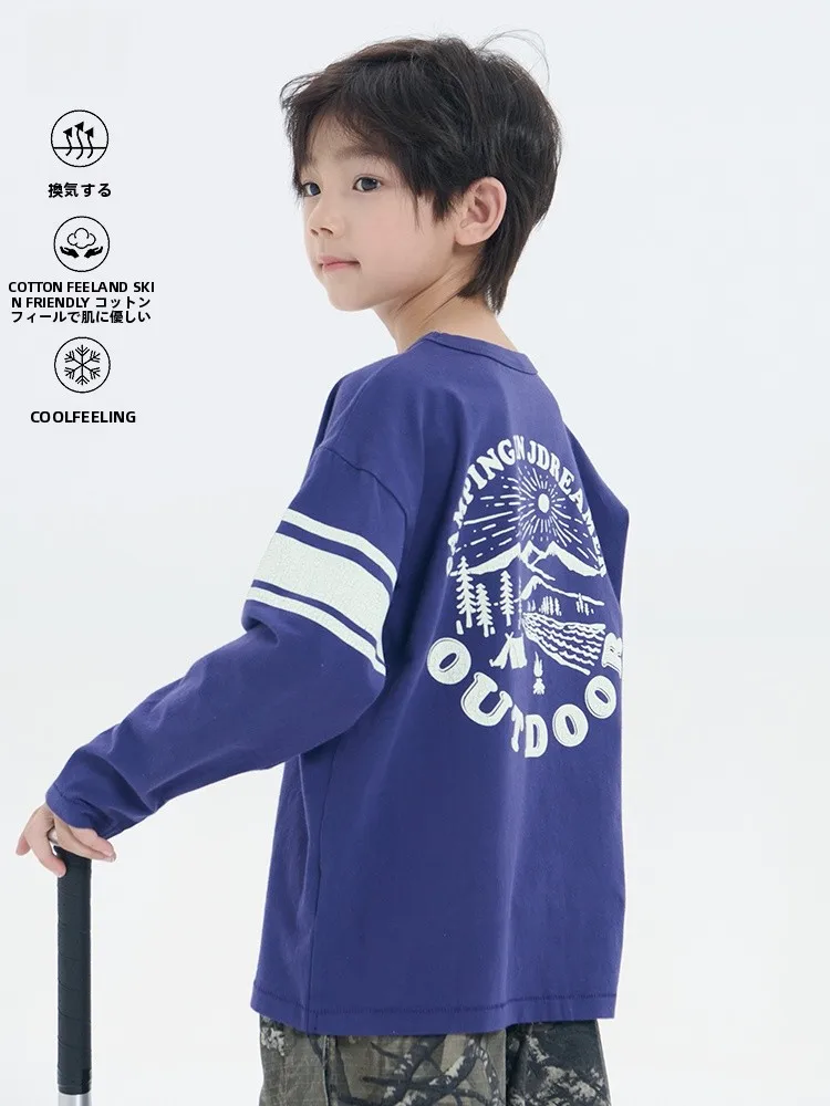 jdreamer ビンテージプリントロングスリーブTシャツ：秋シーズンに最適なリラックススタイルの実用性解析