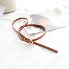 シンプルなデザインの小型ウエストベルト【黒・レトロスタイル・学生用】