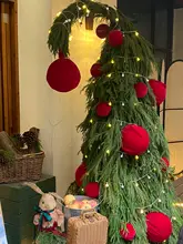 クリスマスオーナメント 布製 ボール カラフル ツリーデコレーション クリスマス インテリア 空間演出 インスタ映え