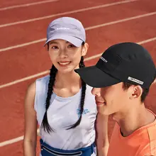Xtep 通気性のあるスポーツキャップ【男女兼用・ランニング・夏用・バイザー付き】