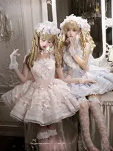 バレエ風の優雅なデザイン！オリジナルデザインのフレアドレス【琉璃島・猫モチーフ】