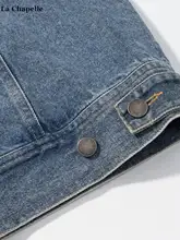 レトロなルーズデニムジャケット【秋用・スタイル】