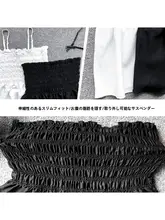 夏用シフォン素材の大きいサイズキャミソール【トレンドデザイン・インナー用・ストラップ付き】（セットアップ対応）