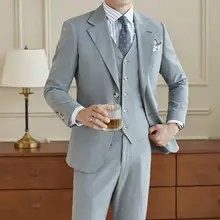 ビジネススーツ【メンズ・洗濯機対応・ジャケット・タイトフィット・結婚式用】（セットアップ対応）