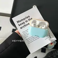 保護ケース イヤホンケース AirPods Pro 2 AirPods 3 AirPods 4 対応 耐衝撃 イエロー ブルー バイカラー ストラップ付き 「HEYYEH」