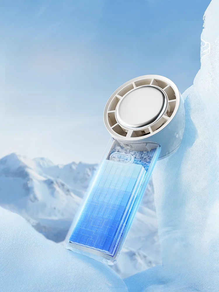 ソースイング ミニ冷風扇 ice25：USB充電で持続可能な涼しい風を提供