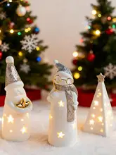 クリスマスデコレーションテーブル置物【光る装飾品・子供向けギフト】