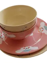 皿 小鉢 家庭用 陶器 カラフルなユニークな浮彫