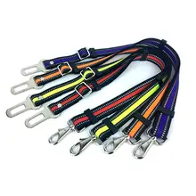ペット用子犬用自動車用セーフティーハーネス【伸縮式・多機能・ドッグリード】