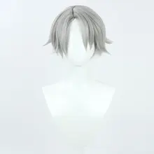銀灰色のロングウィッグ【自由人・キャラクター仕様・ドラマティックなデザイン】
