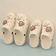 子供用カートゥーンデザインの夏用通気性サンダル【室内・アウトドア対応・包頭デザイン】