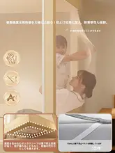使いやすい一体型ベビーベッド用蚊帳【設置不要・転落防止・モンゴルテントスタイル】