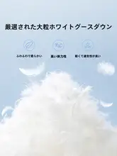 白鹅绒のまくら【ホテル仕様・成人用・首支持・四季対応】