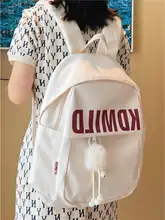 大容量防水原宿風リュック【シンプルデザイン・男女兼用・学生向け】