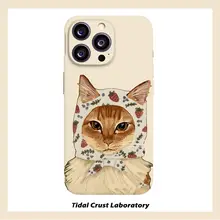 可愛い猫耳帽子デザインのスマホケース【AppleおよびHuawei/Xiaomi他対応】【二合一タイプ】