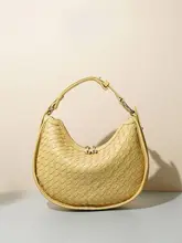 高級感ある本革の月牙バッグ【ハンドメイド・斜め掛け・トートバッグ】