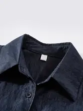 気品溢れる長袖シャツジャケット【秋の韓国スタイル・重ね着対応・キャミソール付き】（セットアップ対応 ）