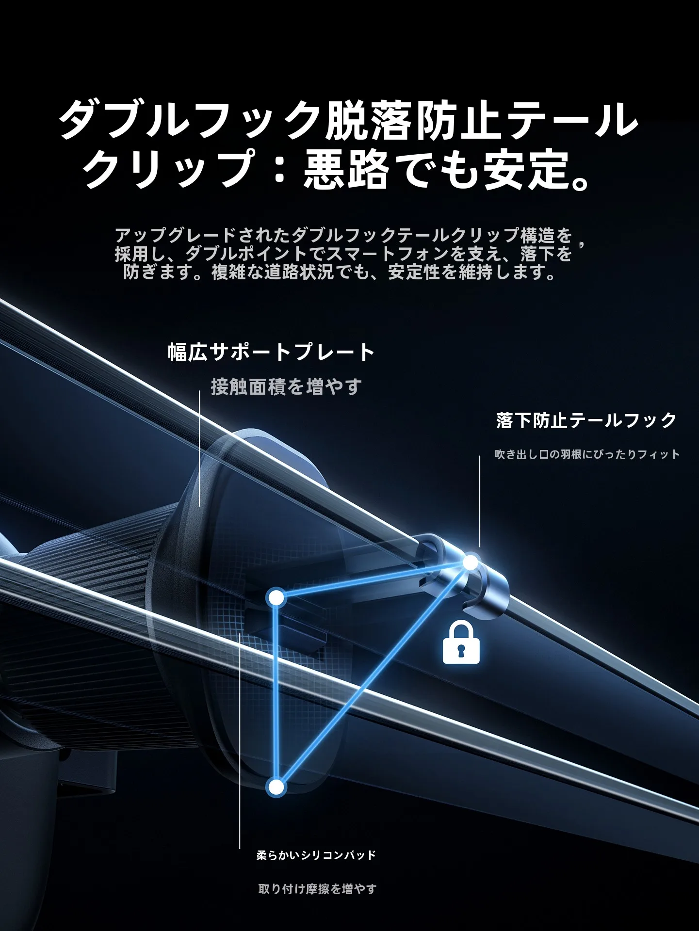車載スマホホルダー【エアコン吹出口用・ナビ固定・マルチアングル調整】の実用性と性能解析