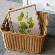 大容量プラスチック製ふろしき風収納バスケット【ハンドメイド・家用・ランドリーバスケット】