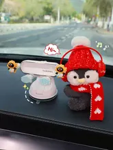 可愛いデザインの車載スマホホルダー【取り付け簡単・ナビゲーション用】