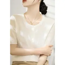 薄手の低めの首元が特徴の夏用ワイドスリーブニットカーディガン【通気性あり・スタイリッシュ・女性用】