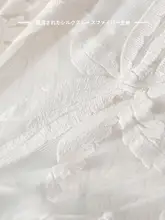 春季新作のシルク刺繍ブラウス【微透け・長袖・桑の実シルク】