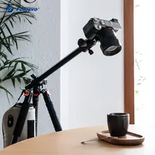 Fotopro アルミ合金製カメラ用俯撮スタンド【横軸三脚・一体型・ローテーションアーム】