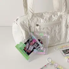 透明な少女デザインのカードケース【ファンシー・ジッパータイプ】