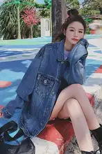 春夏用 ゆったりデザインのデニムジャケット【レトロスタイル・女性用・小柄向け】