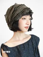 ニットビーニー レディース 薄手 ルーズフィット Y2K おしゃれ デザイン性 春夏「ZHIWU」