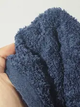 極上の柔らかさ！全 cotton 大判タオル【吸水性・深藍色・多用途】