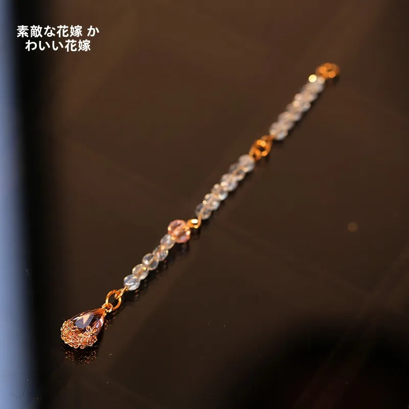 8月の髪飾りとしておすすめのクラシックスタイルクリスタルヘアアクセサリー