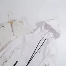 フード付き 防水防風 スリムジャケット【裏地フリース・登山用】