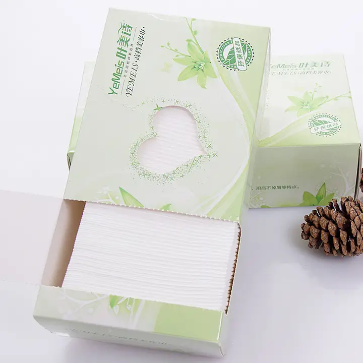旅行に便利！使い捨てコットン洗顔タオル【携帯用・圧縮タイプ】