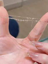 S925純銀製 極細デザインブレスレット【女性用・上品で洗練された印象】