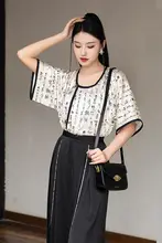 中国風デザインの改良型漢服パンツ【日常使い・新中式】