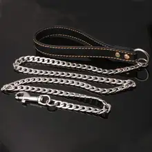 ステンレス製犬用リード【頑丈で耐久性あり・ゴールデンレトリバー・ドーベルマン・ブルドッグ向け】